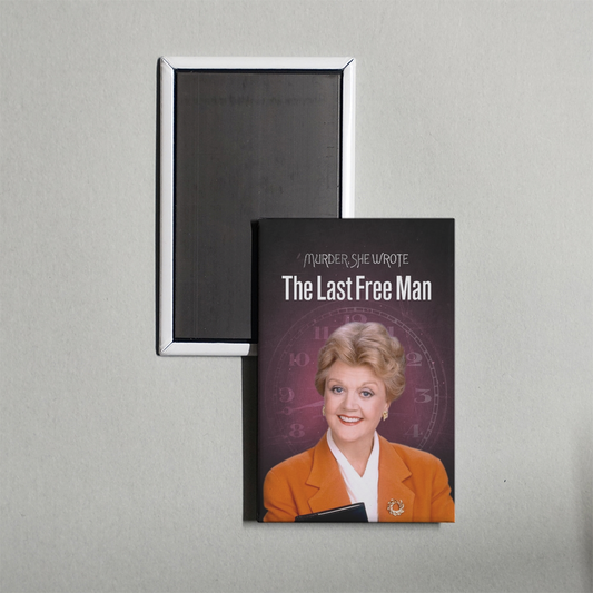 Murder, She Wrote The Last Free Man Mini Movie Fridge Magnet