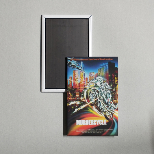 Murdercycle Mini Movie Fridge Magnet