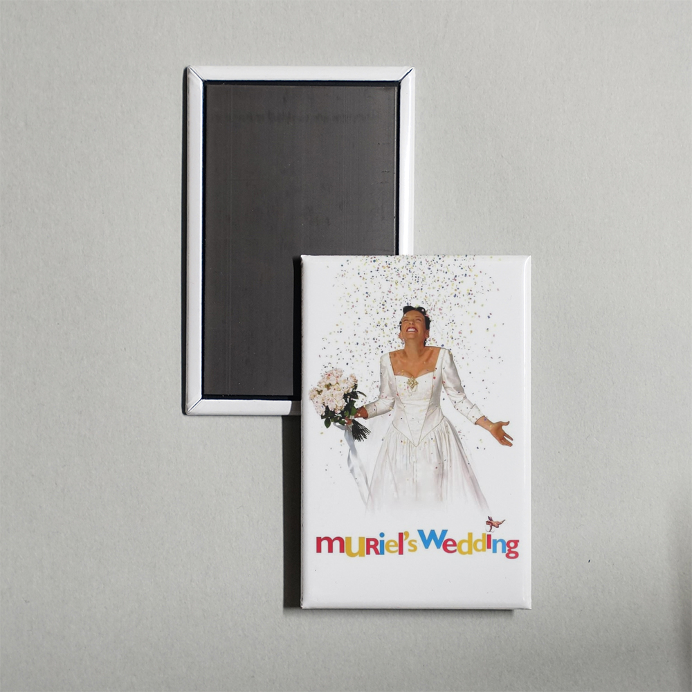 Muriel's Wedding Mini Movie Fridge Magnet