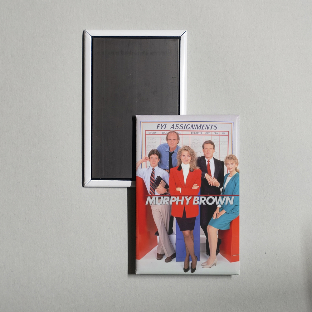 Murphy Brown TV Show Fridge Magnet
