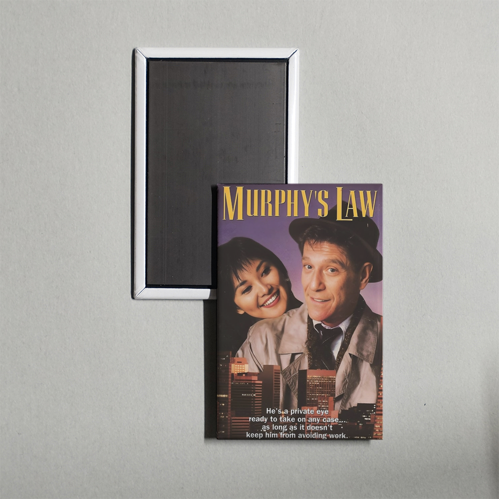 Murphy's Law TV Show Fridge Magnet