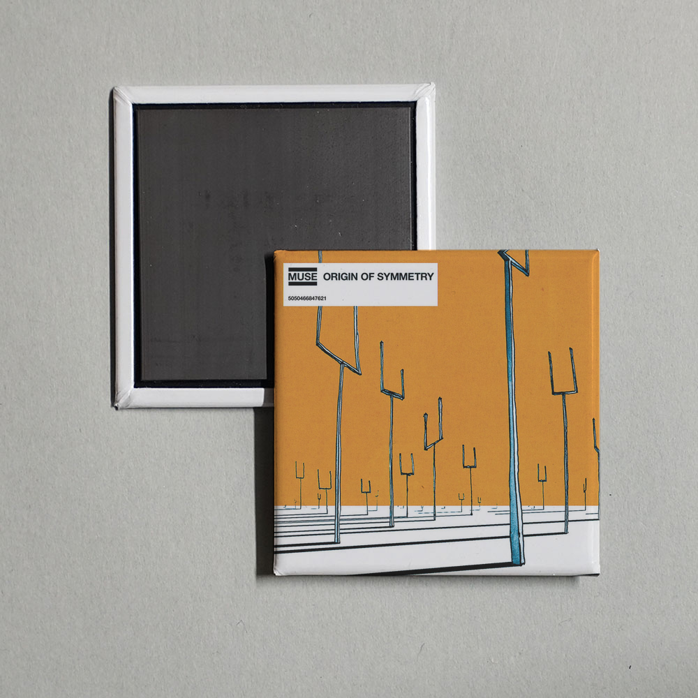 Muse - Origin of Symmetry Album Cover Fridge Magnet