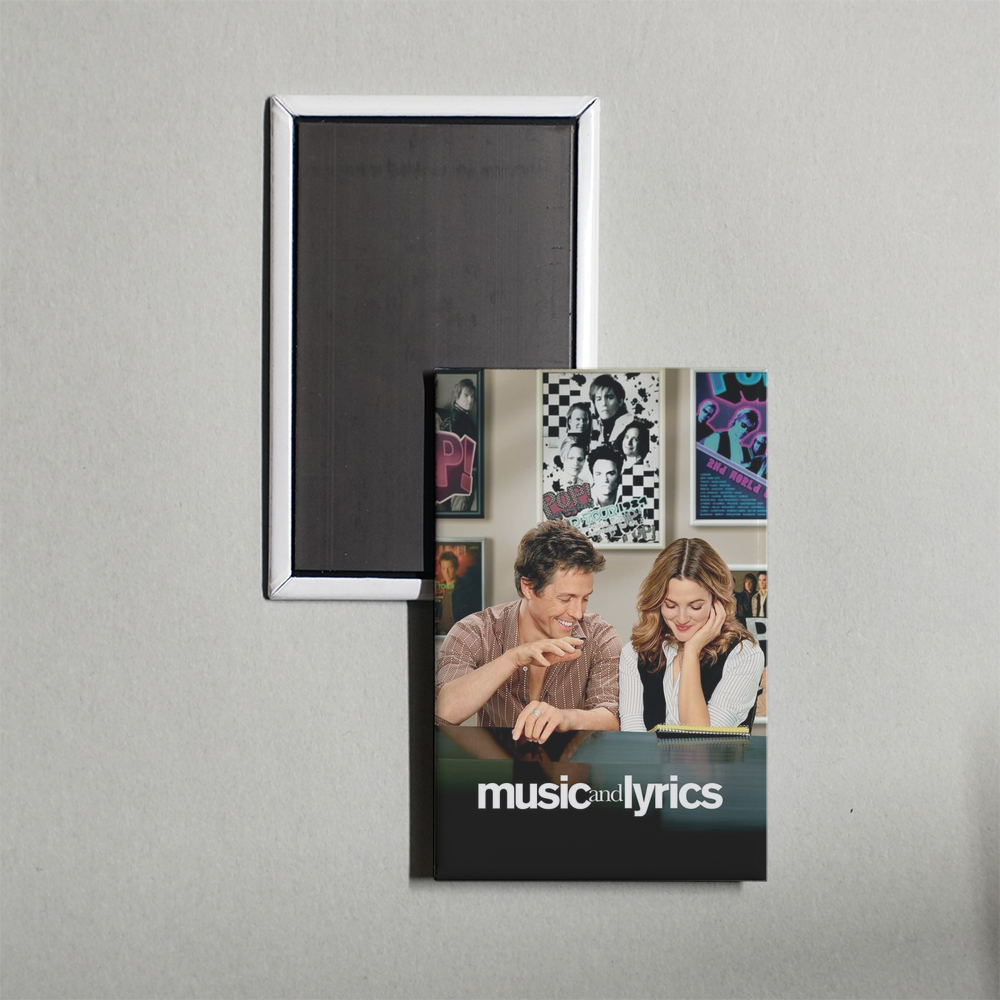 Music and Lyrics Mini Movie Fridge Magnet