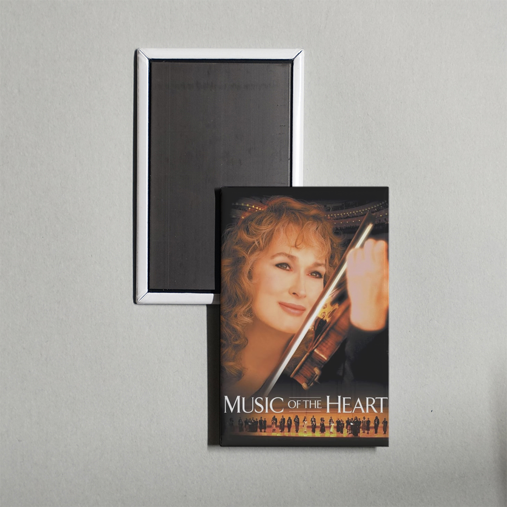 Music of the Heart Mini Movie Fridge Magnet