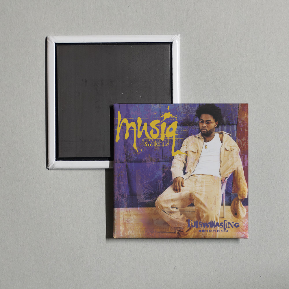 Musiq Soulchild - Aijuswanaseing Album Cover Fridge Magnet