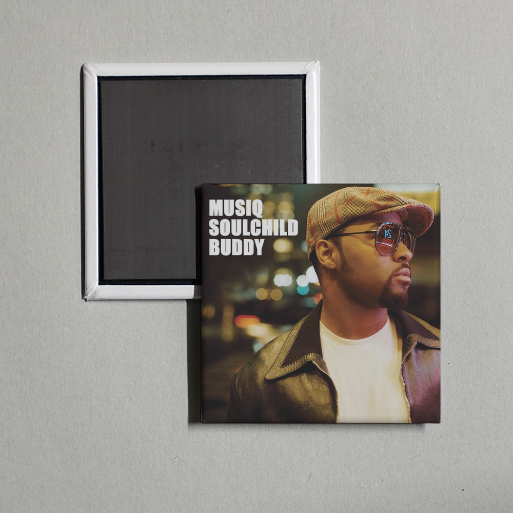 Musiq Soulchild - Buddy Album Cover Fridge Magnet