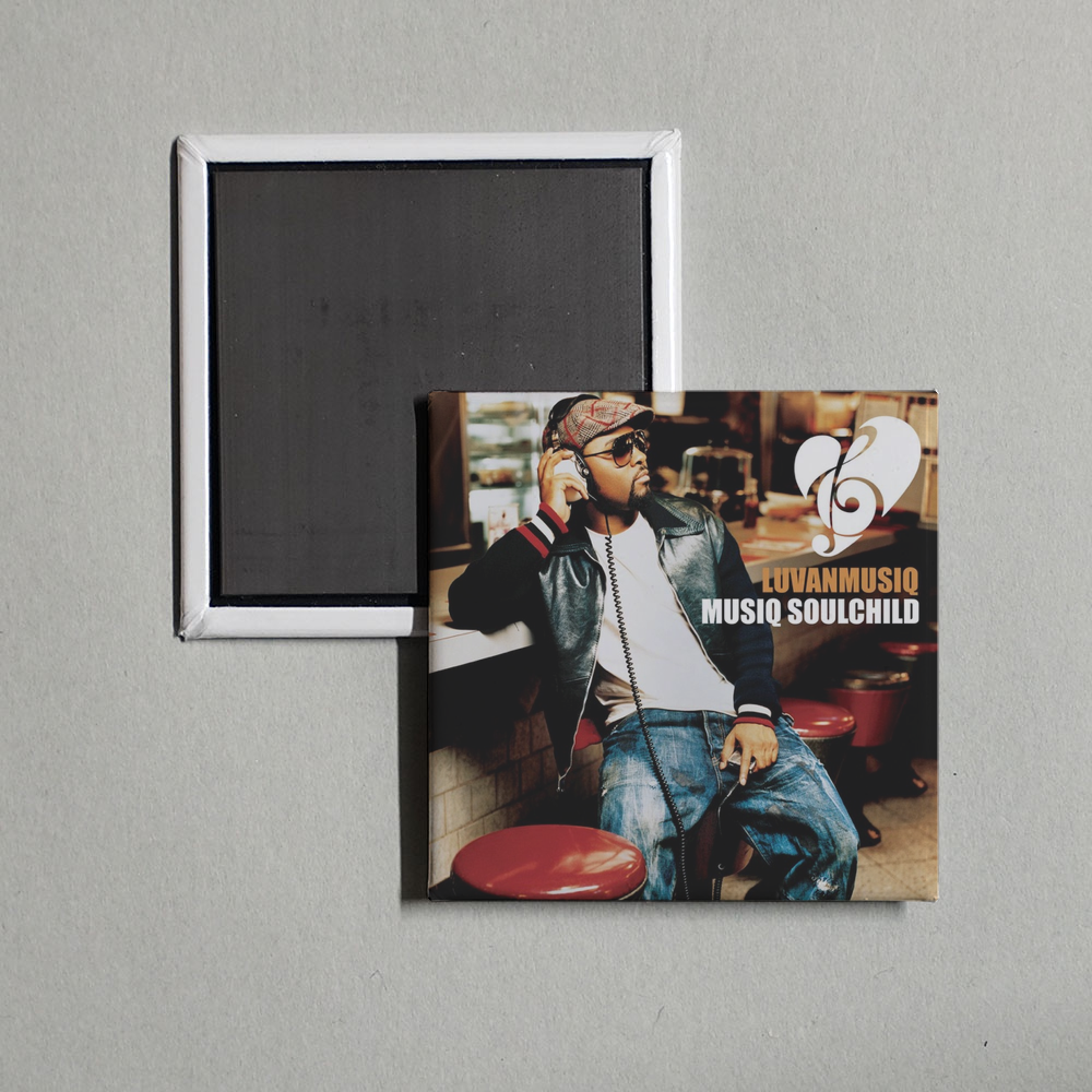 Musiq Soulchild - Luvanmusiq Album Cover Fridge Magnet