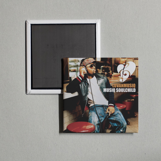 Musiq Soulchild - Luvanmusiq Album Cover Fridge Magnet