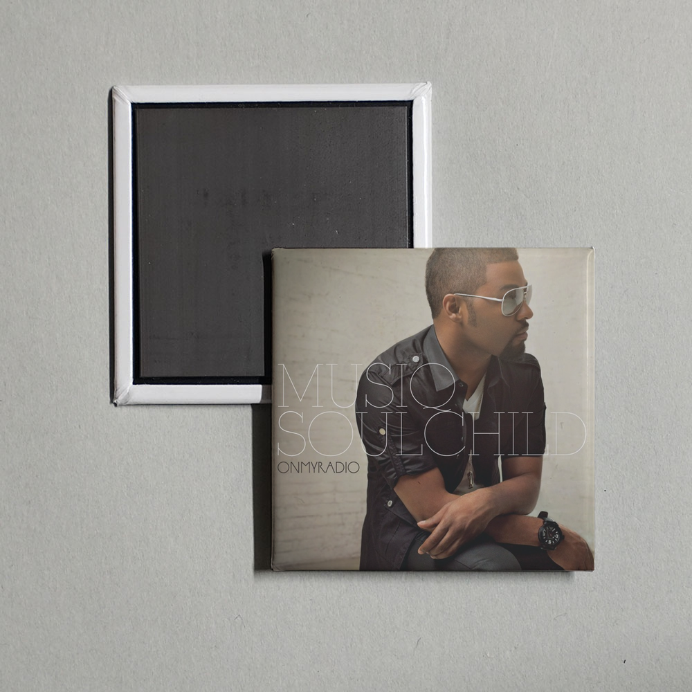 Musiq Soulchild - On My Radio Album Cover Fridge Magnet