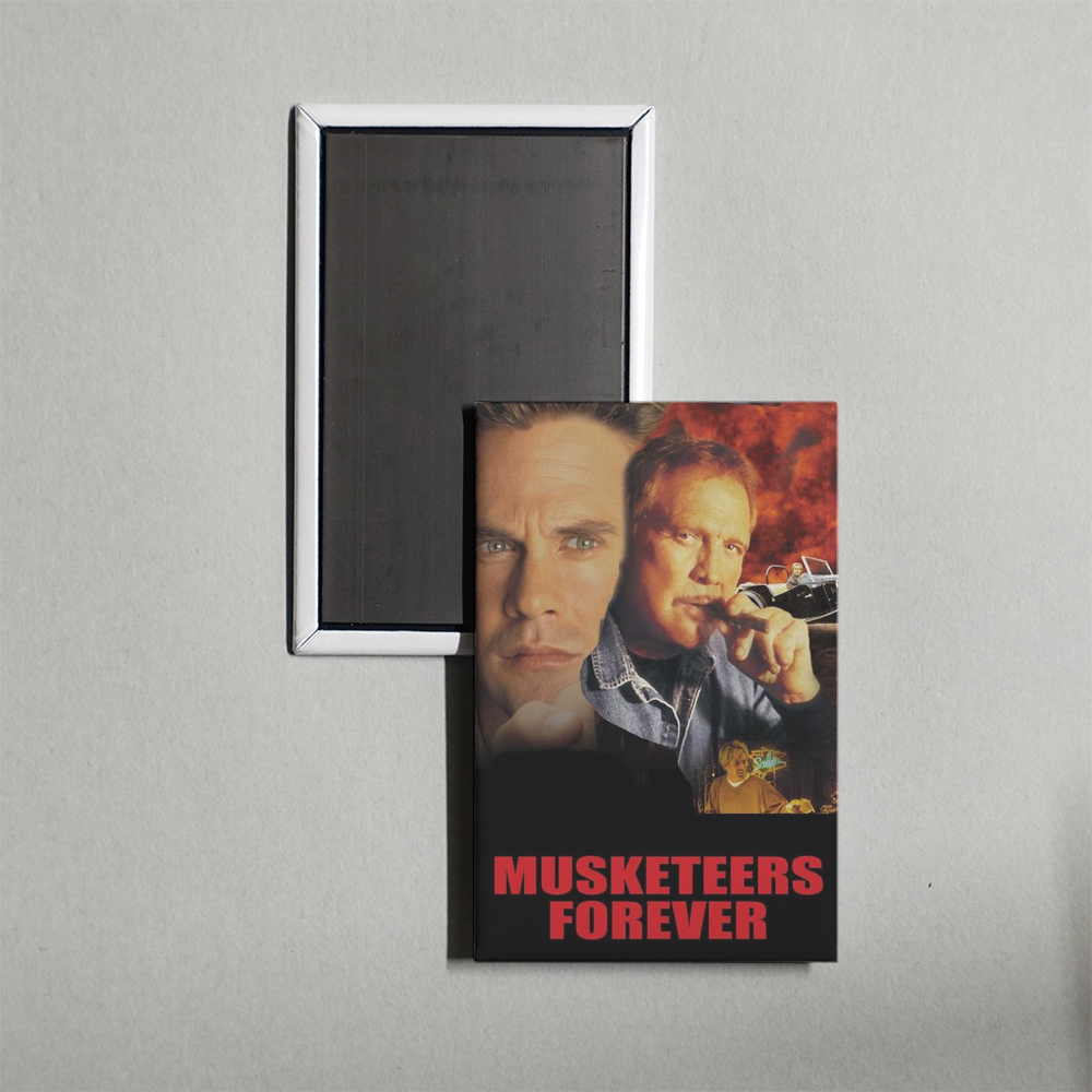 Musketeers Forever Mini Movie Fridge Magnet