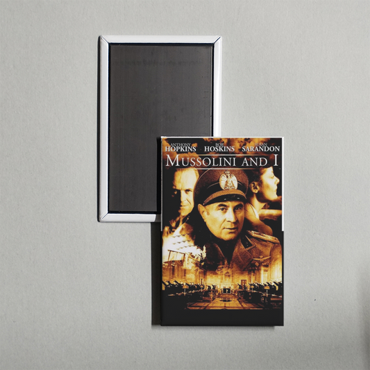 Mussolini and I TV Show Fridge Magnet