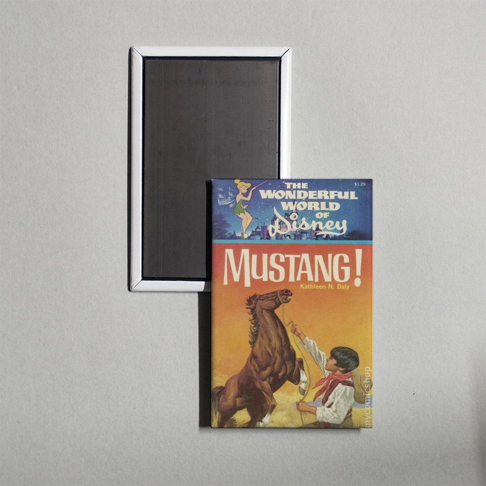 Mustang Mini Movie Fridge Magnet