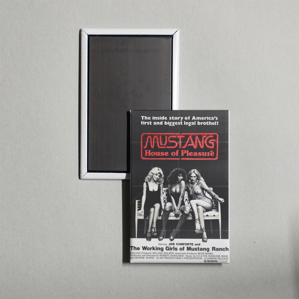 Mustang The House That Joe Built Mini Movie Fridge Magnet