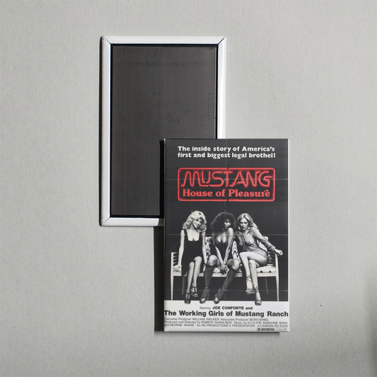 Mustang The House That Joe Built Mini Movie Fridge Magnet