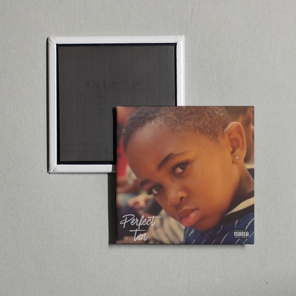 Mustard - Perfect Ten Album Cover Fridge Magnet