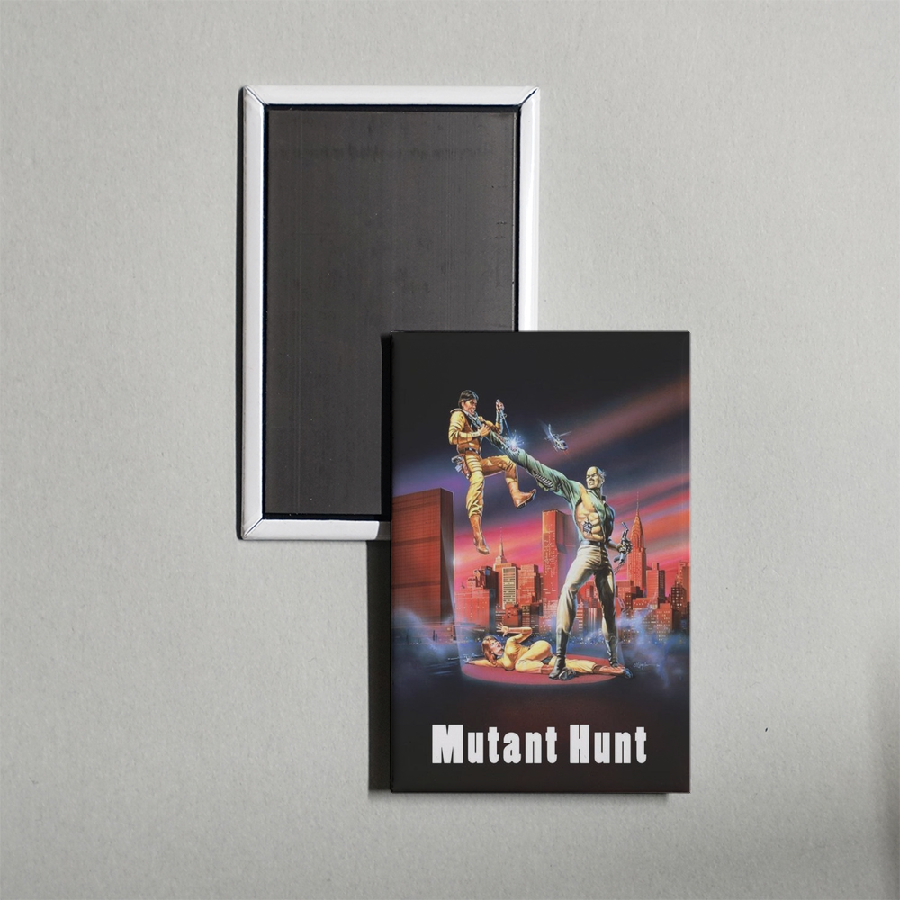 Mutant Hunt Mini Movie Fridge Magnet
