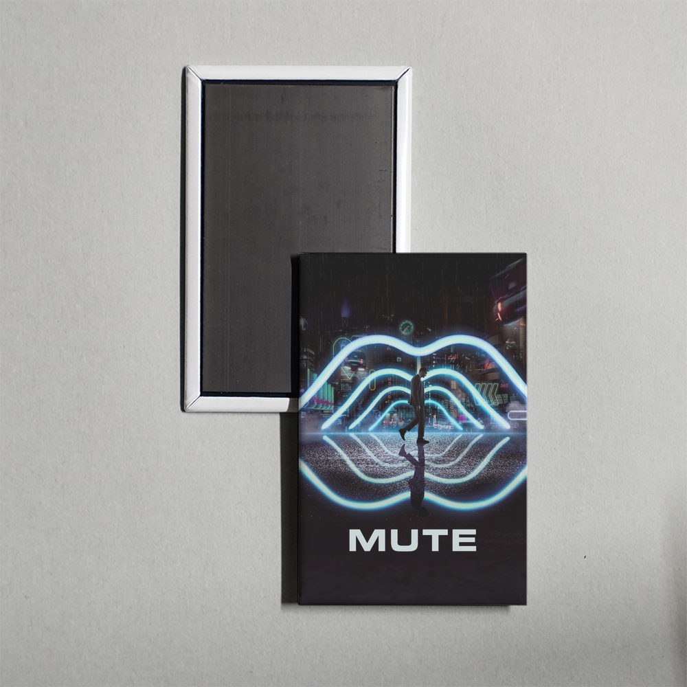 Mute Mini Movie Fridge Magnet