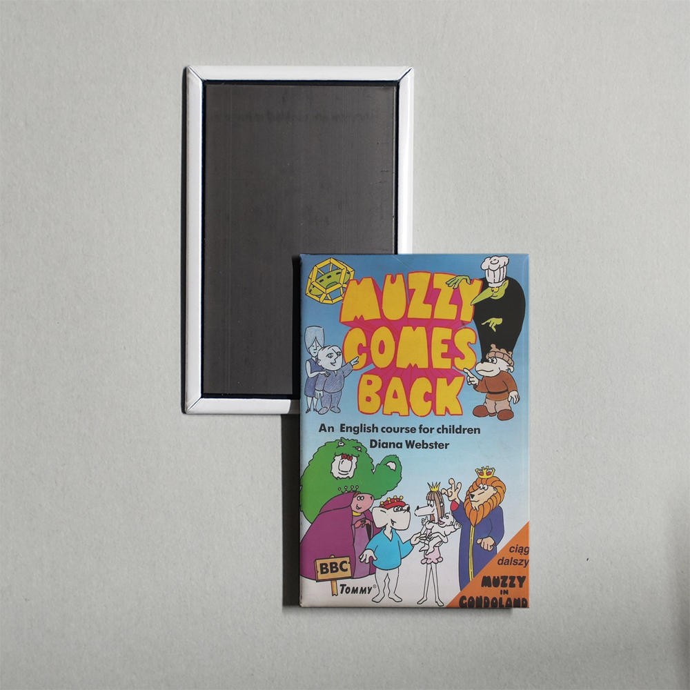 Muzzy Comes Back TV Show Fridge Magnet