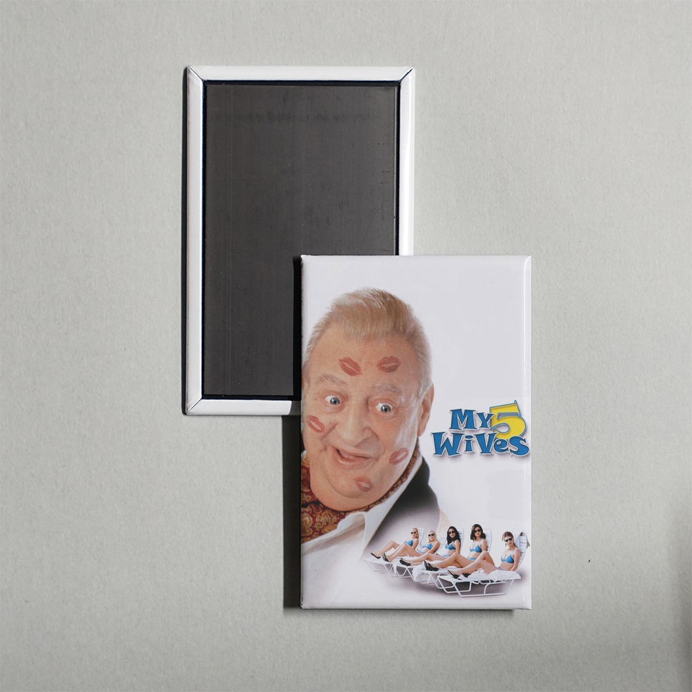 My 5 Wives Mini Movie Fridge Magnet