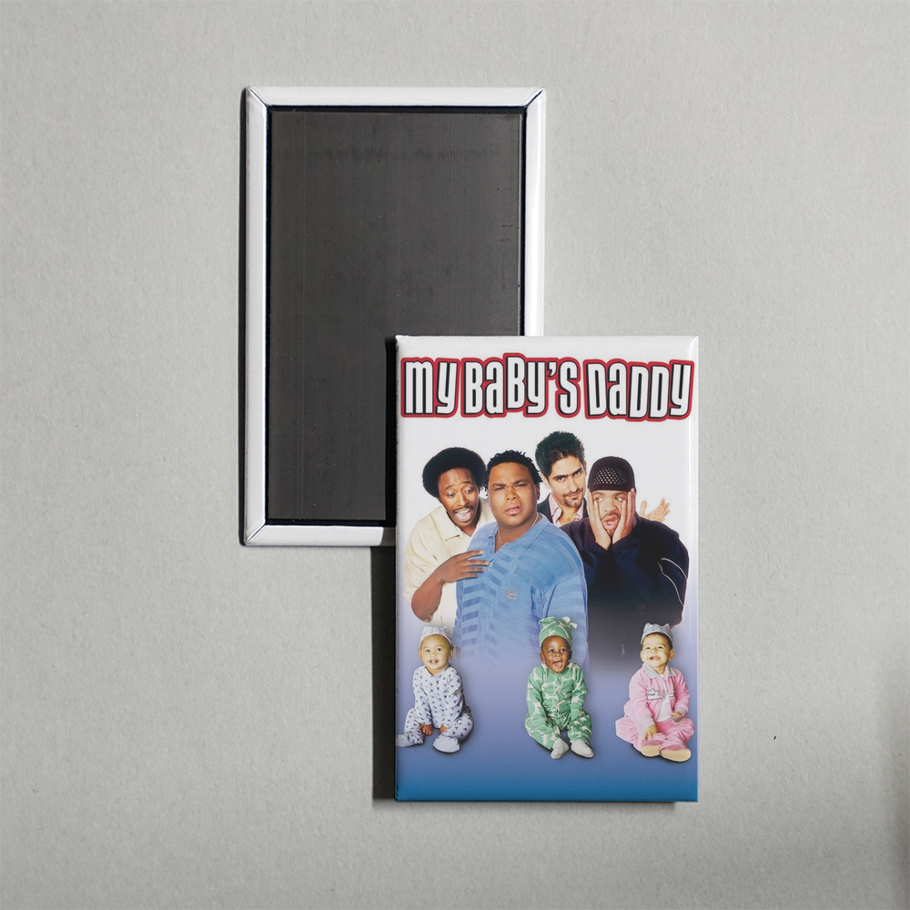 My Baby's Daddy Mini Movie Fridge Magnet