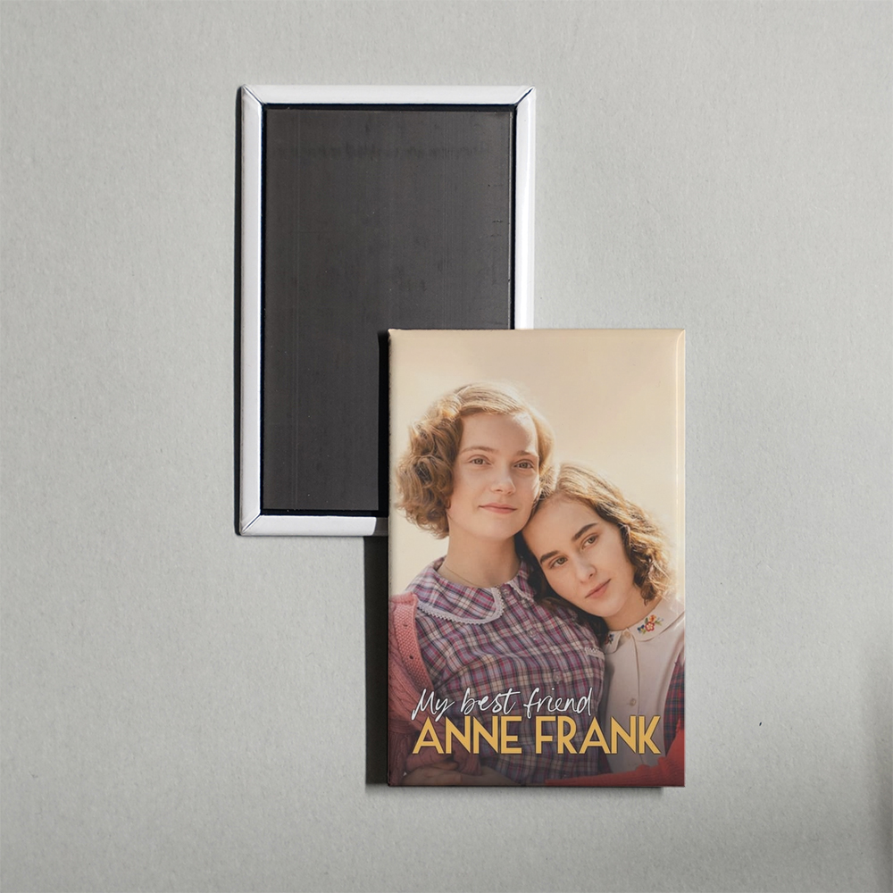 My Best Friend Anne Frank Mini Movie Fridge Magnet