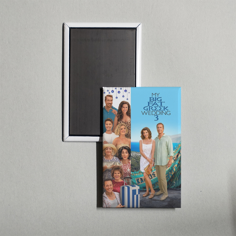 My Big Fat Greek Wedding 3 Mini Movie Fridge Magnet