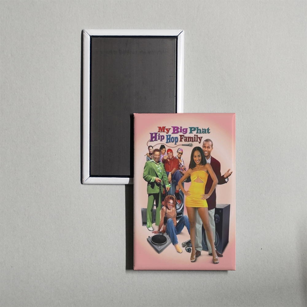 My Big Phat Hip Hop Family Mini Movie Fridge Magnet