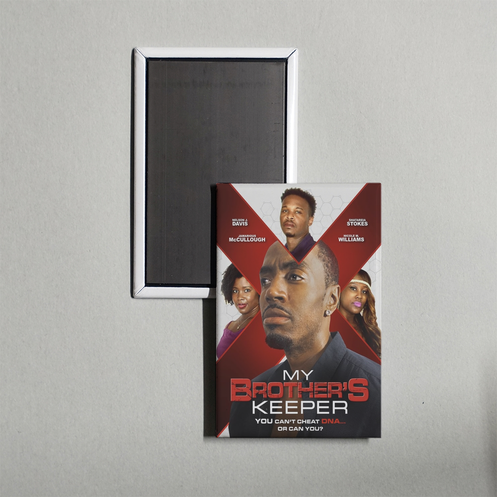 My Brother's Keeper Mini Movie Fridge Magnet