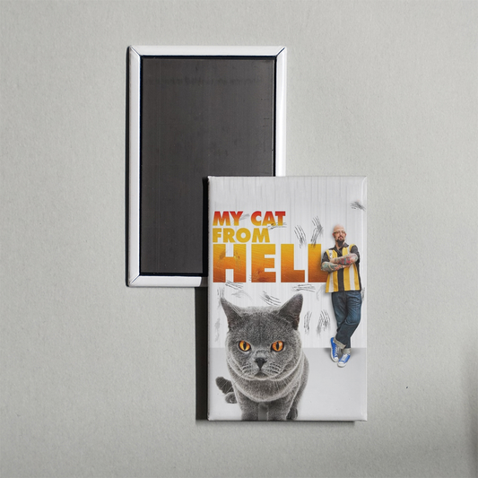 My Cat from Hell TV Show Fridge Magnet