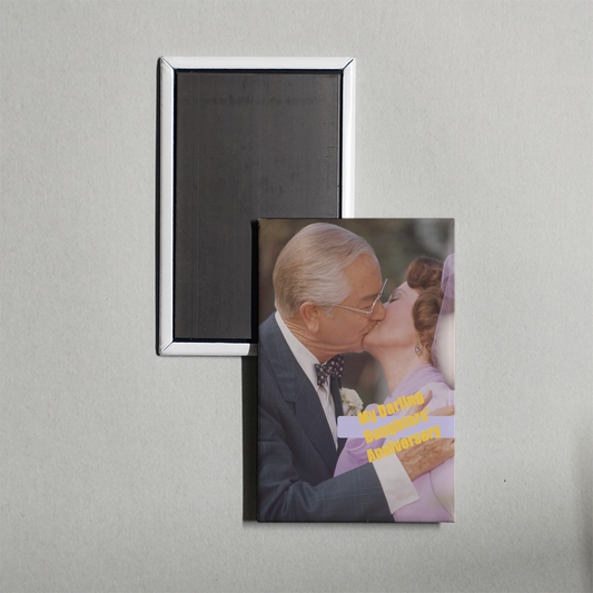 My Darling Daughters' Anniversary Mini Movie Fridge Magnet