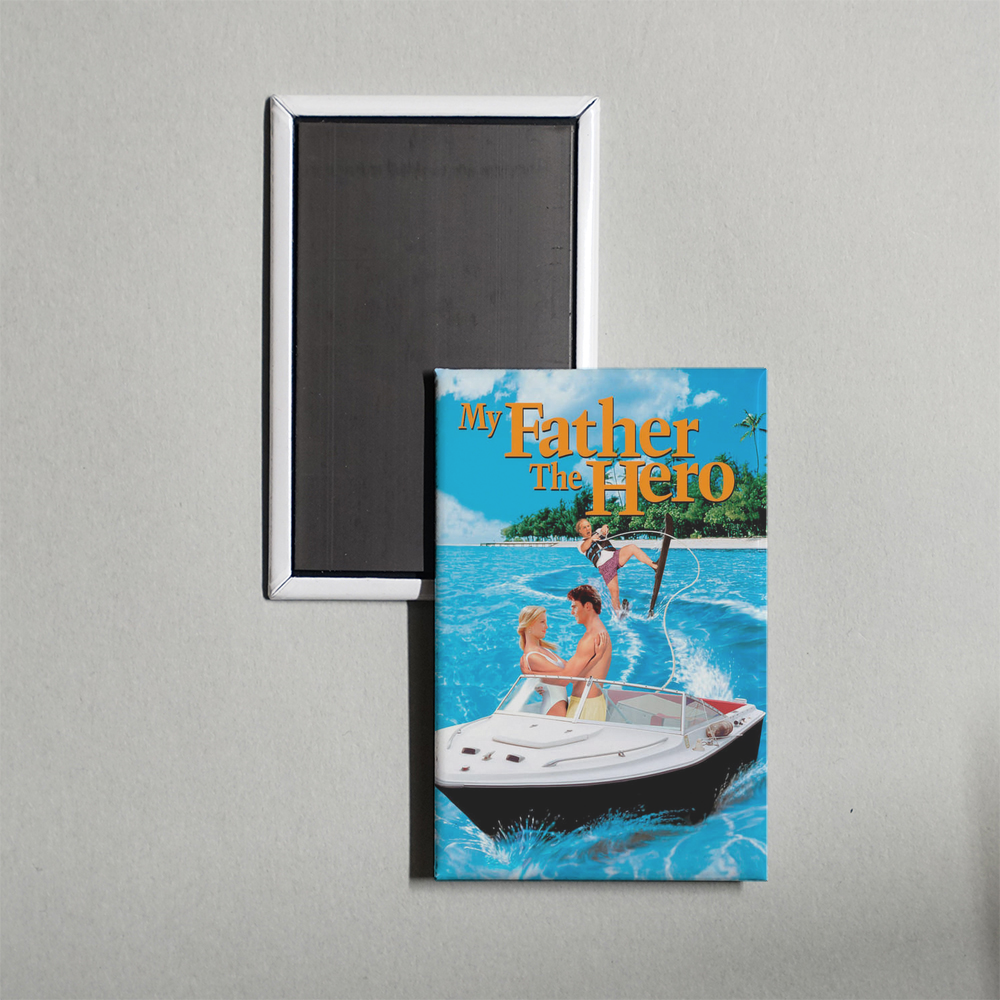 My Father the Hero Mini Movie Fridge Magnet