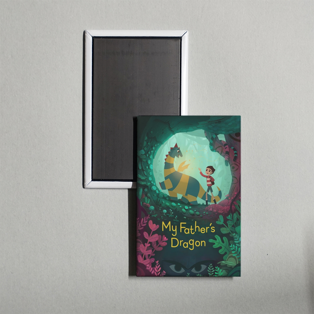 My Father's Dragon Mini Movie Fridge Magnet