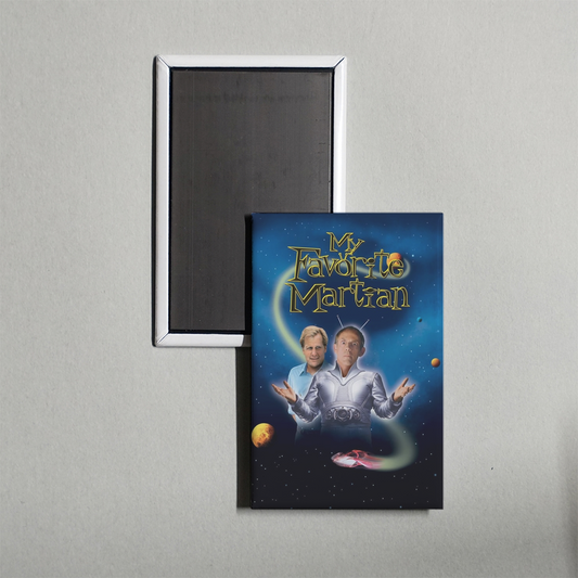 My Favorite Martian Mini Movie Fridge Magnet