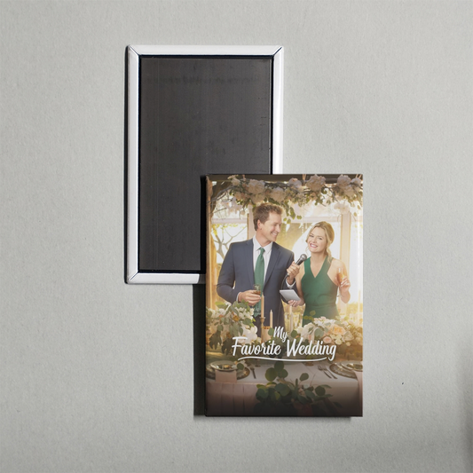 My Favorite Wedding Mini Movie Fridge Magnet
