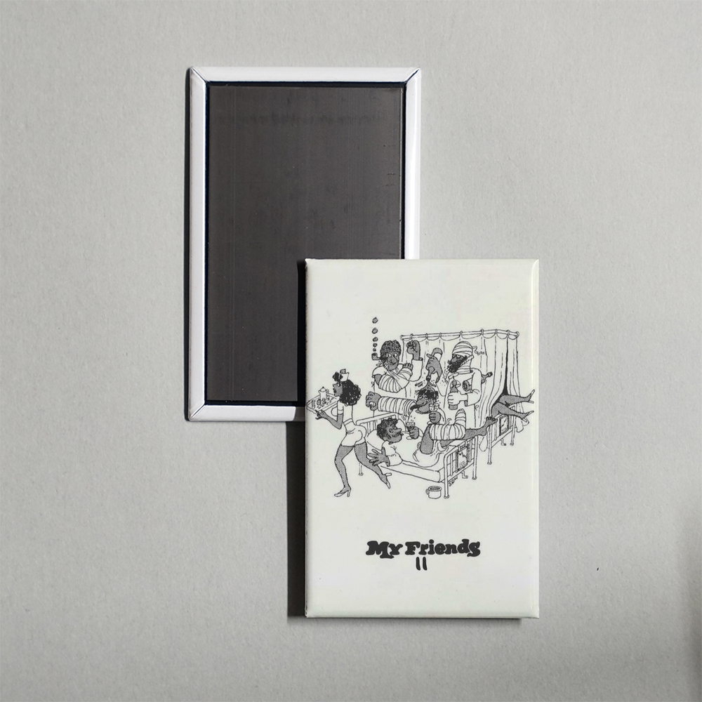 My Friends Act II Mini Movie Fridge Magnet