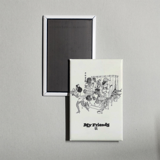 My Friends Act II Mini Movie Fridge Magnet