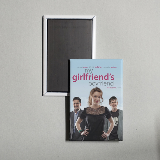 My Girlfriend's Boyfriend Mini Movie Fridge Magnet