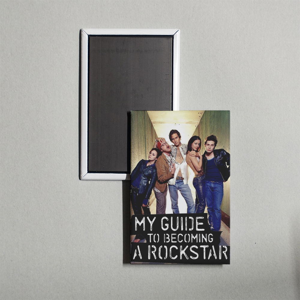 My Guide to Becoming a Rock Star TV Show Fridge Magnet