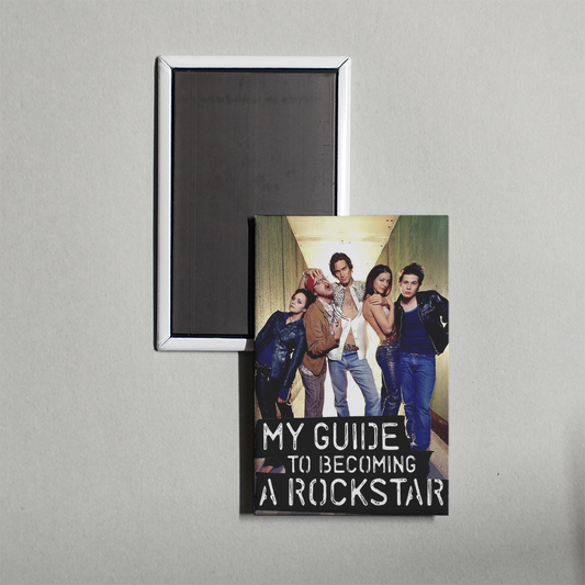 My Guide to Becoming a Rock Star TV Show Fridge Magnet