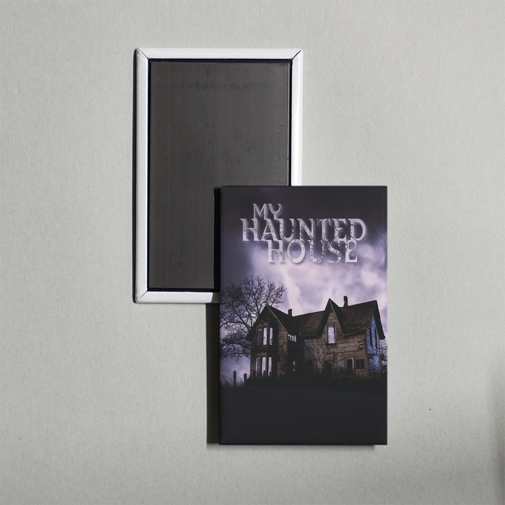 My Haunted House TV Show Fridge Magnet