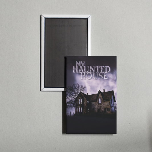 My Haunted House TV Show Fridge Magnet