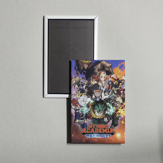 My Hero Academia You're Next Mini Movie Fridge Magnet