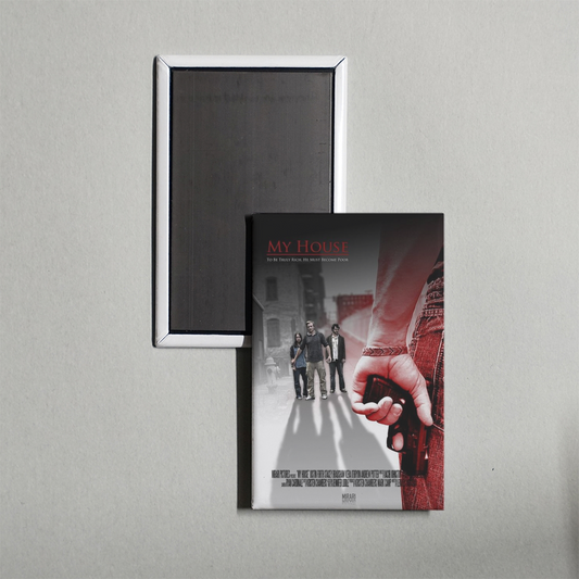 My House Mini Movie Fridge Magnet