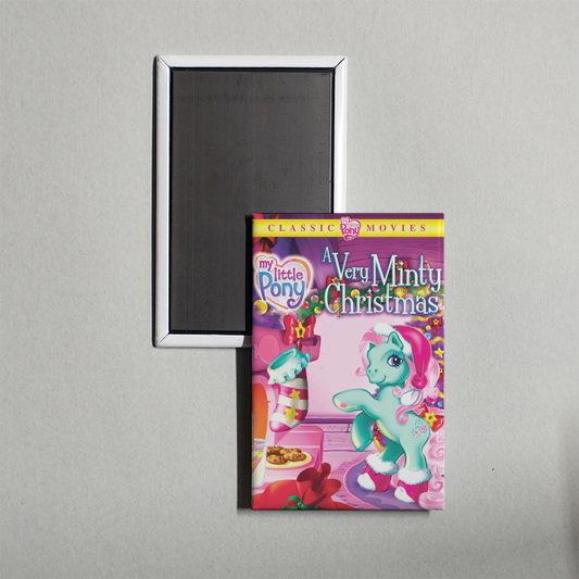 My Little Pony A Very Minty Christmas Mini Movie Fridge Magnet