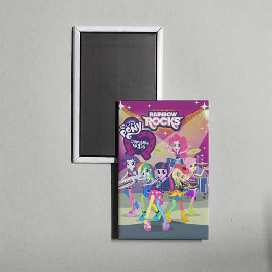 My Little Pony Equestria Girls - Rainbow Rocks Mini Movie Fridge Magnet