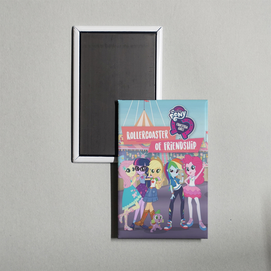 My Little Pony Equestria Girls - Rollercoaster of Friendship Mini Movie Fridge Magnet