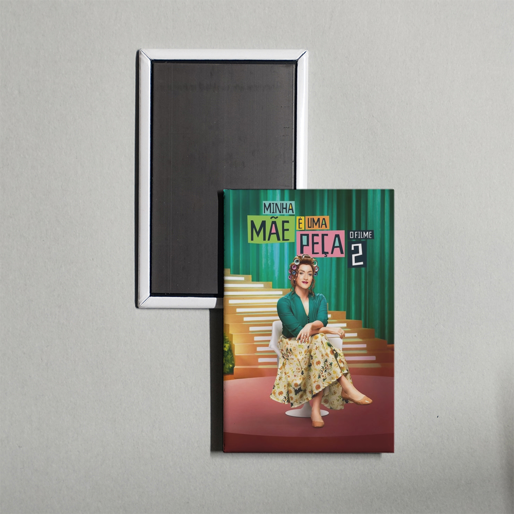 My Mom Is a Character 2 Mini Movie Fridge Magnet