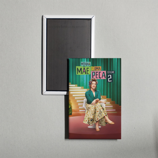 My Mom Is a Character 2 Mini Movie Fridge Magnet