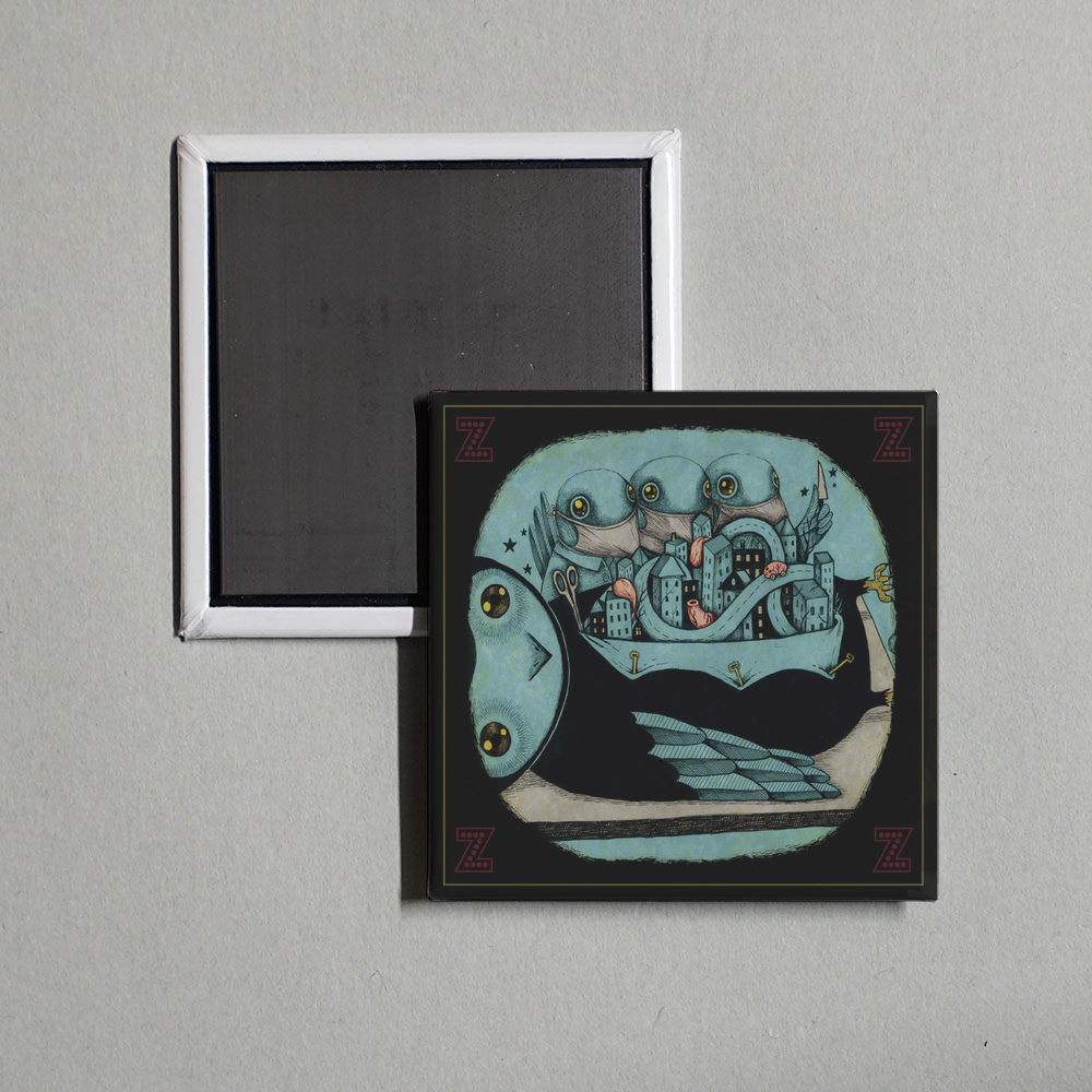 My Morning Jacket - Z Album Cover Fridge Magnet
