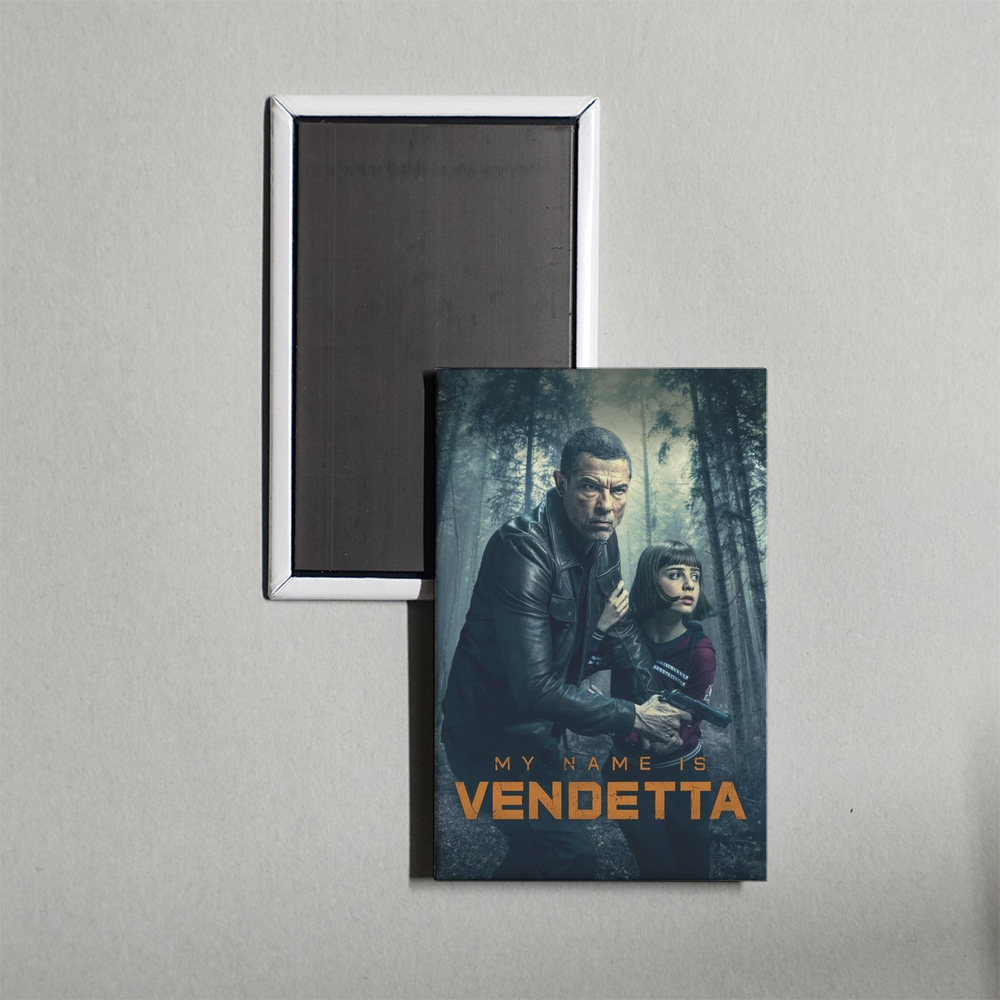 My Name Is Vendetta Mini Movie Fridge Magnet